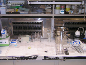 試料処理用ドラフトチェンバ