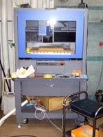 3次元切削加工機(Roland MDX-500)